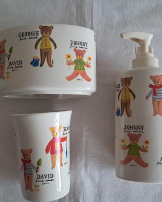 set accessori bagno