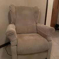 poltrona relax elettrica 