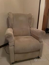 poltrona relax elettrica 