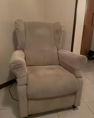 poltrona relax elettrica 