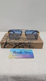 Occhiali Vintage Unisex in Legno Classico
