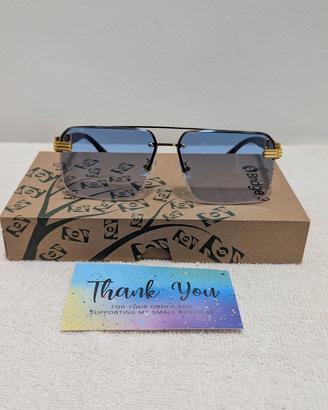 Occhiali Vintage Unisex in Legno Classico
