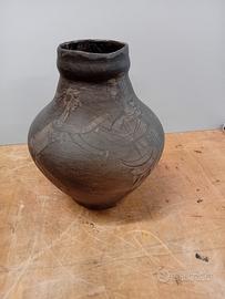 vaso in terracotta Fenice Albisola