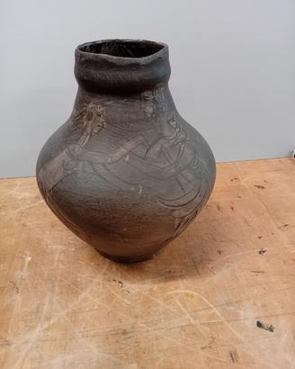 vaso in terracotta Fenice Albisola