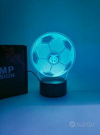 lampada da calcio 3d 