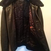 Giubbotto/Bomber Vintage vera pelle come nuovo.