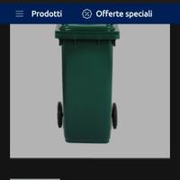 Bidone carrellato raccolta differenziata NUOVO