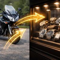 Moto da vendere? Permuto con orologi di valore