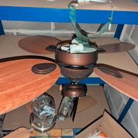 ventilatore/ lampadario soffitto