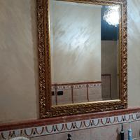 specchio con cornice oro nuovissimo 