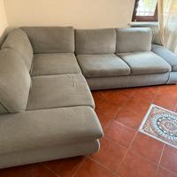 Divano letto angolare con cassetto a sinistra