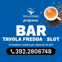 Bar tavola fredda gratta vinci slot Rif. PR025