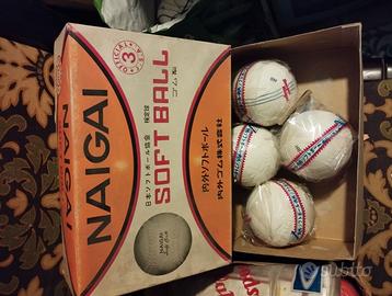 LOTTO 33 PALLE BASEBALL E SOFTBALL Vintage Allenam