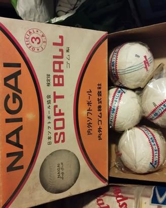 LOTTO 33 PALLE BASEBALL E SOFTBALL Vintage Allenam