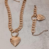 Collana e bracciale bigiotteria 