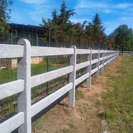 Recinzioni per maneggi, parchi, aziende e privati