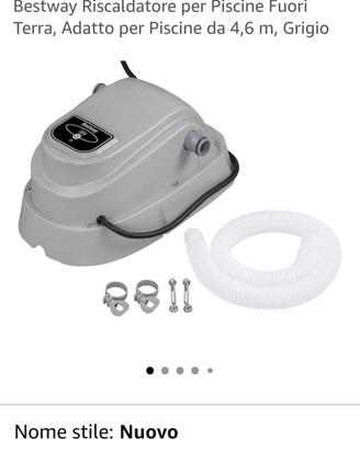 Riscaldatore Piscine Fuori Terra Bestway spina G