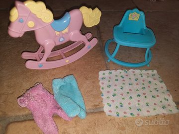 Barbie famiglia cuore set