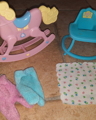 Barbie famiglia cuore set
