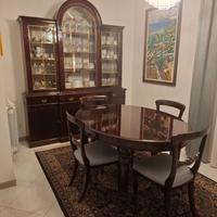 Camera da pranzo stile inglese