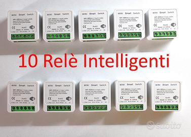 Smart Switch Wifi 10 pezzi Alexa Google ewelink2