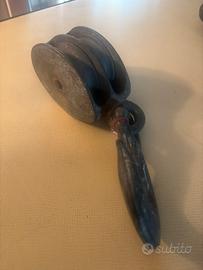 ANTICA CARRUCOLA PULEGGIA USA