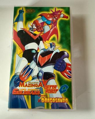 VHS Mazinga e Goldrake – Getta Robot
