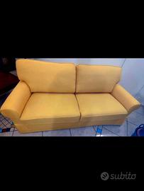 DIVANO POLTRONE E SOFA' GIALLO SOLE