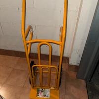 Carrello per scale acciao portata 250 Kg 6 ruote