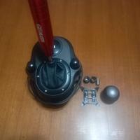 Cambio Logitech G29 + Mod Kit Shift + Pomello Allu