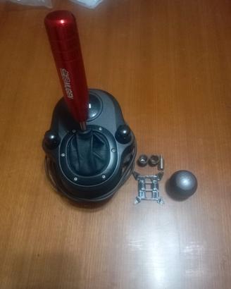 Cambio Logitech G29 + Mod Kit Shift + Pomello Allu