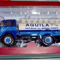 CAMION TRUCK 1/43 FIAT 682 CISTERNA AQUILA HACHET