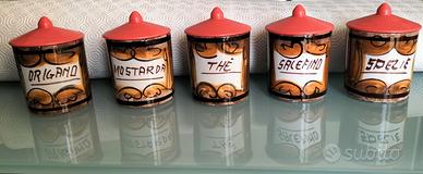barattoli in ceramica