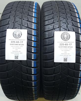 2 GOMME 225 65 17 SUMITOMO A72252