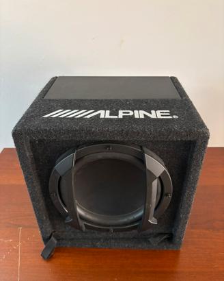 Subwoofer attivo Alpine SWE-815 – 300W