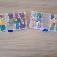 26 matassine DMC+ 2 scatoline organizer NUOVE 