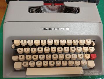 Macchina da scrivere Olivetti lettera 35