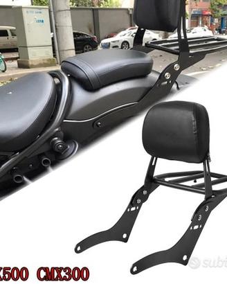SCHIENALE SISSY BAR PORTAPACCHI PASSEGGERO HONDA R