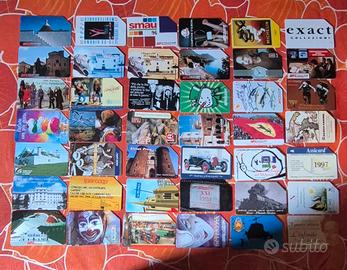 schede telefonoche  usate