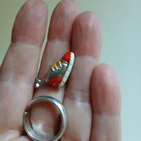 Lotto argento anello e ciondolo 