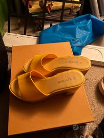 Sandalo in gomma Yamamay giallo