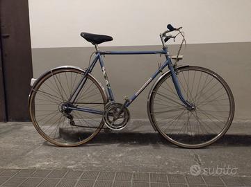 Bicletta Morando Vintage blu con marce