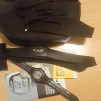 N° 2 CARDIOFREQUENZIMETRO " POLAR" con fascia