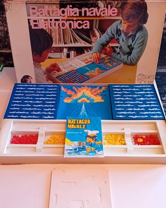 Battaglia Navale Elettronica Clementoni completo 