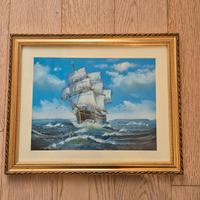 Quadro dipinto veliero