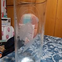 Vaso in vetro di murano Carlo Moretti. 