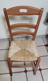 sedie per cucina in legno massello