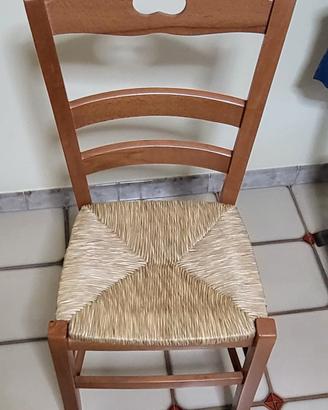 sedie per cucina in legno massello