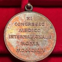 Medaglia 1894 XI Congresso medico internazionale