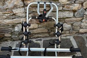 Portabici posteriore alluminio